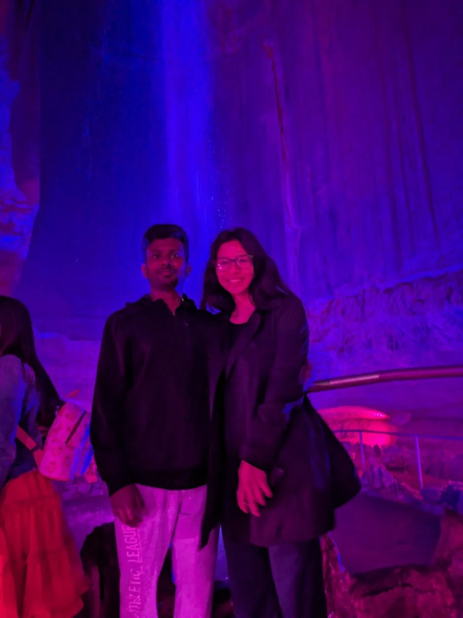 Underground falls
